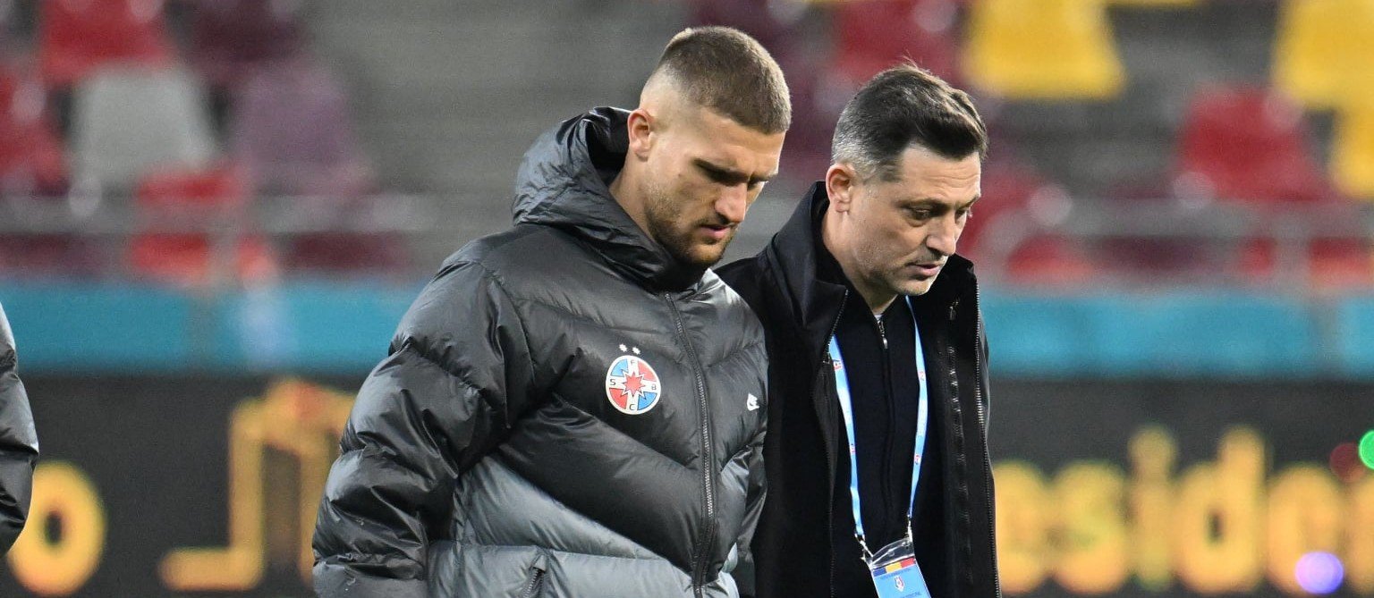 Daniel Bîrligea, fost titular în naționala României și jucător al FCSB, ratează tot restul sezonului din cauza unei rupturi de tendon la coapsă