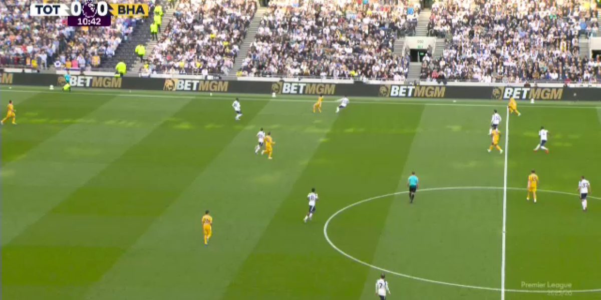 Tottenham – Brighton 1-1: Drăgușin pe bancă la Londra, meciul e pe VOYO