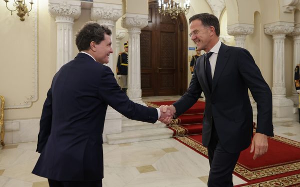 Rutte, la Cotroceni: Șeful NATO la cină cu Iohannis și președintele Poloniei