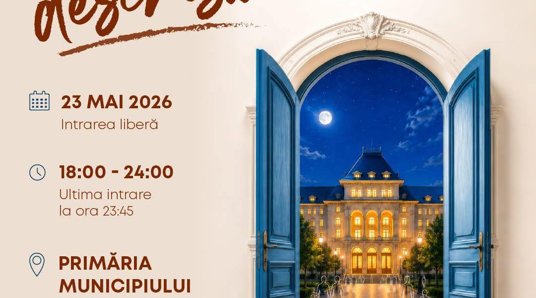Seară de GALĂ la Primăria București: Deschidem porțile pentru public