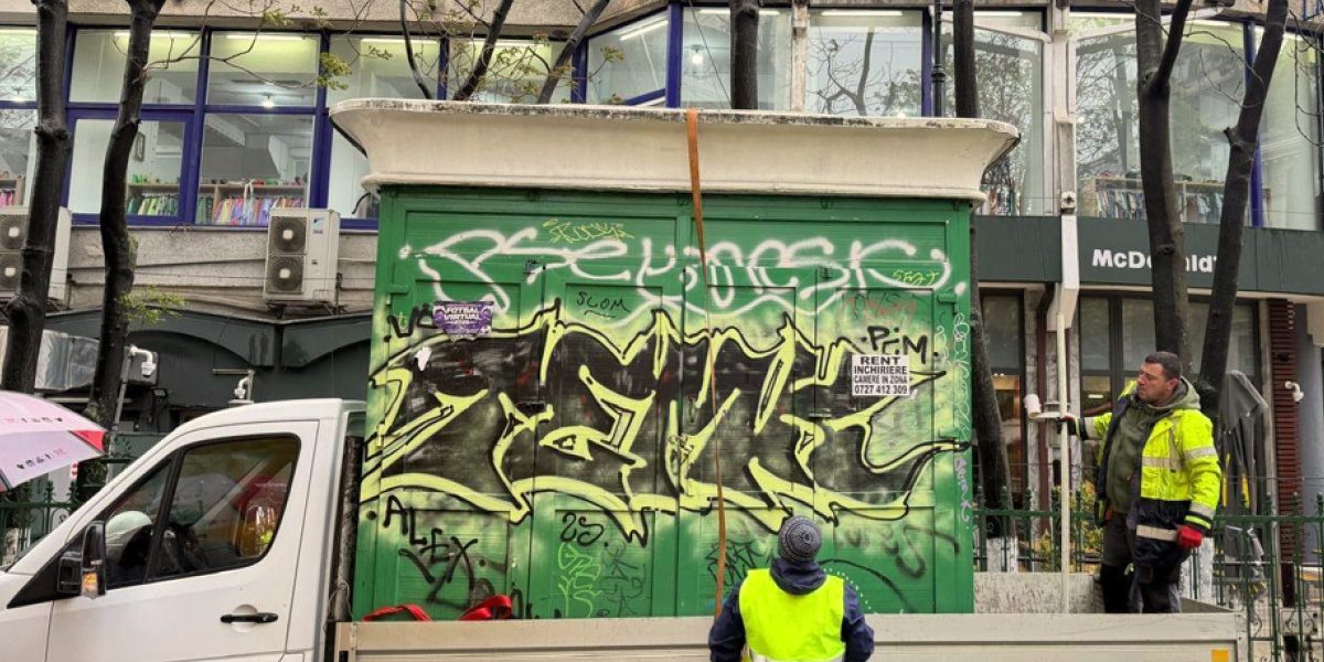 Chioșc fantomă pe Magheru: Primăria Bucureștiu, surprize sub ruine după 20 de ani