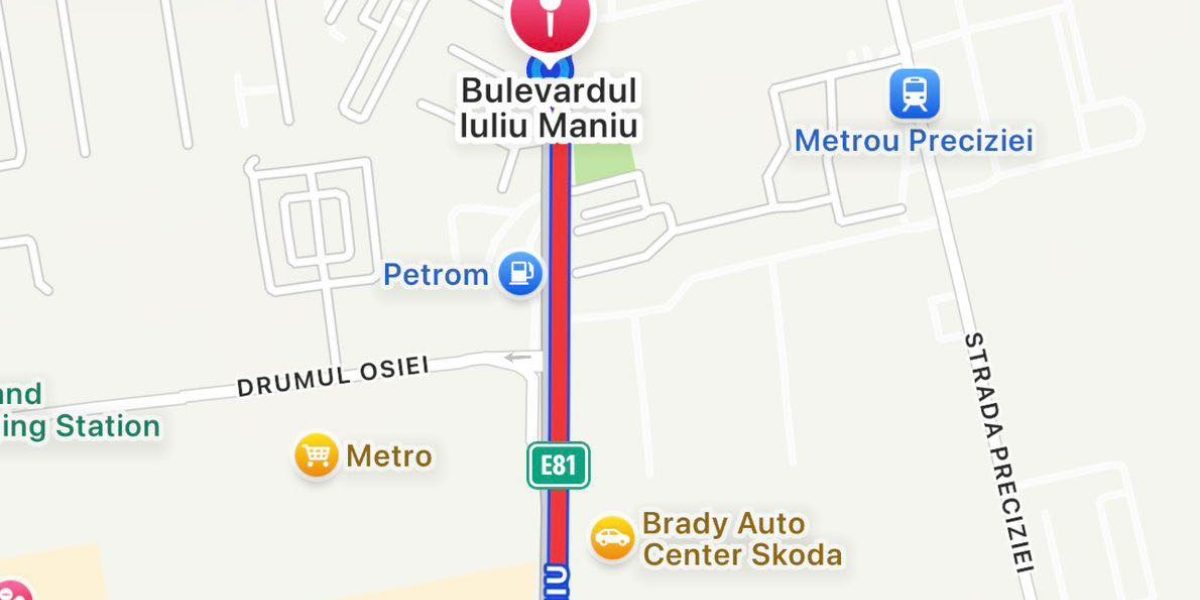 Blocaj la intrarea în București de pe A1: Șoferii au rute ocolitoare!