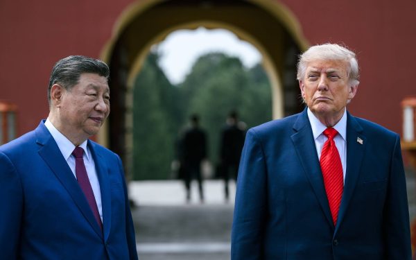 Președintele american Donald Trump, alături de liderul chinez, Xi Jinping, la Beijing Foto: Profimedia