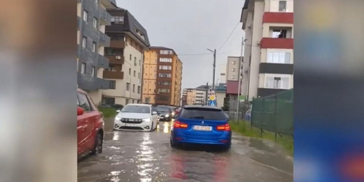 Vremea dezlănțuită: Ploi torențiale și vânt puternic, haos în România