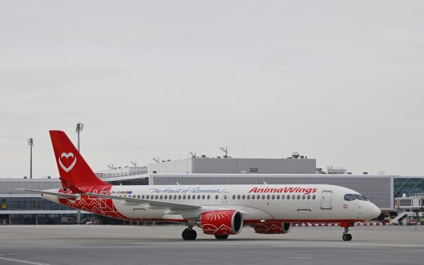 AnimaWings zboară de trei ori pe săptămână pe ruta București-Milano