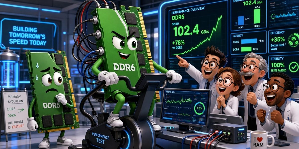 DDR6 accelerează: Cererea de performanță din centrele de date, în creștere