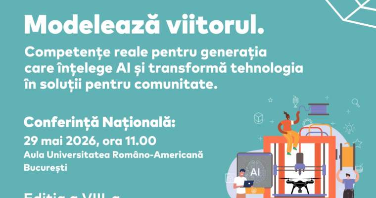 Zece proiecte spectaculoase cu AI, robotică și 3D în finala 3DUTECH 2026