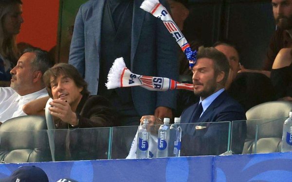 BECKHAM lovit de un obiect la 3 metri! Reporter GSP, martor la scena bizară din SUA