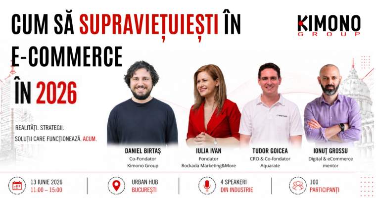 E-Commerce 2026: Algoritmul către Profit, Nu Supraviețuire