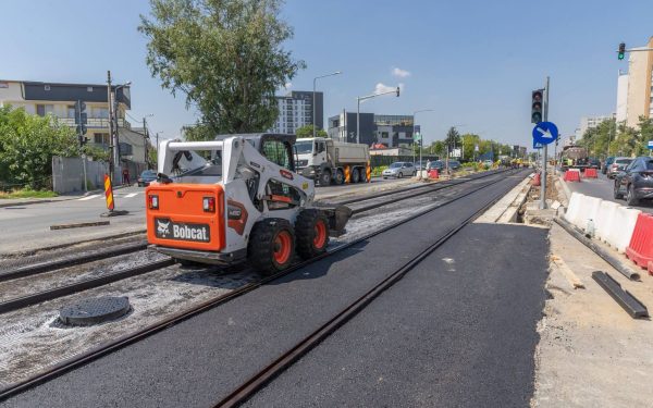 Asfalt pe Prelungirea Ghencea. Start oficial la tronsonul doi