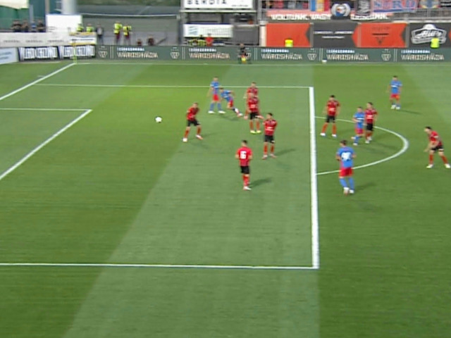 Csikszereda – FCSB, gol Radunovic: 0-1 pe DGS 1