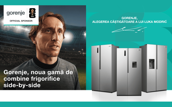 Gorenje Lansează Frigidere Side-by-Side pentru Campionatul Mondial FIFA™