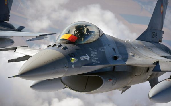 F-16 românesc doborât dronă, premieră în spațiul aerian românesc