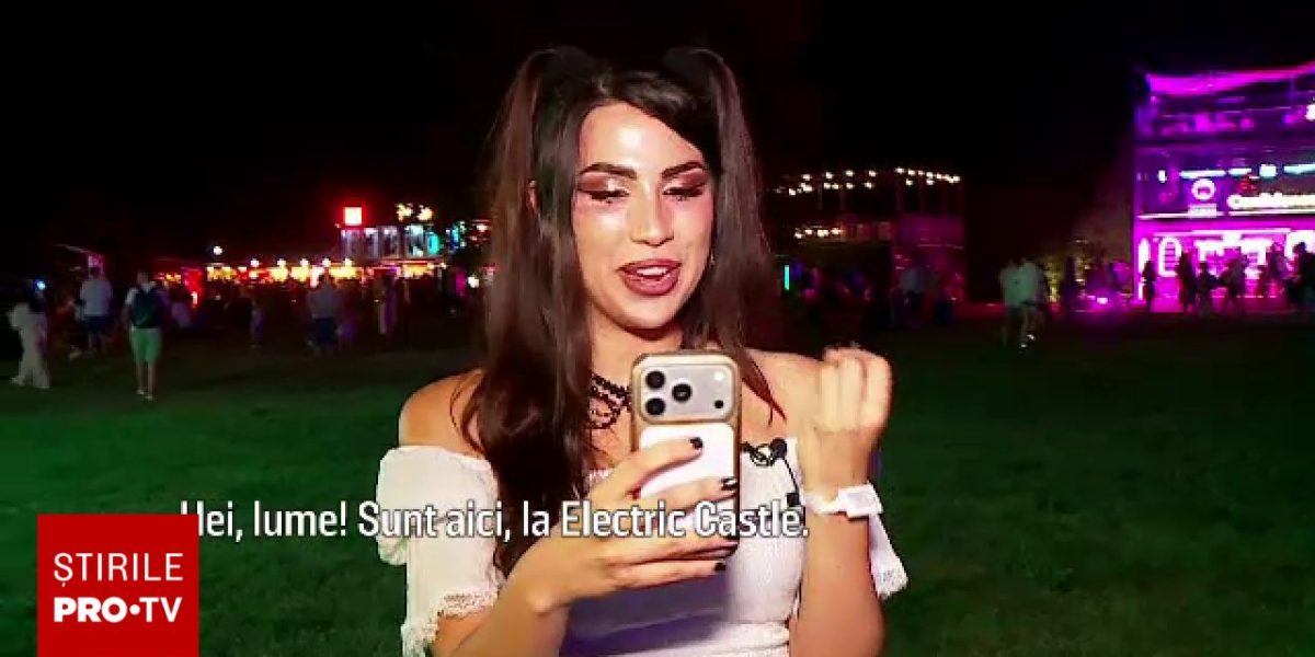 Influențați europeni la Electric Castle. Promovare unică