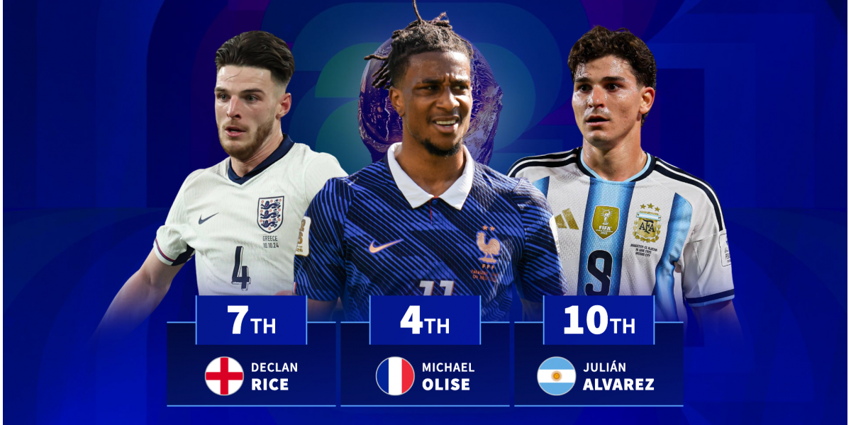 Olise, Rice, Alvarez, vedetele lumii în semifinale