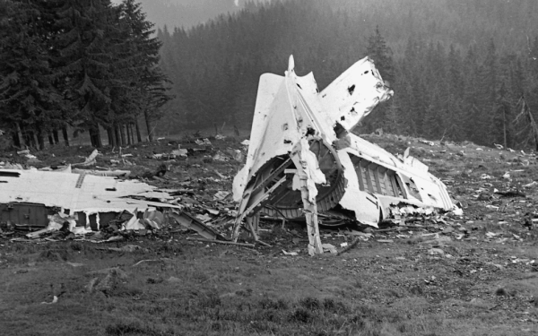 Tarom, Apuseni 1970: Când avionul a căzut din cer