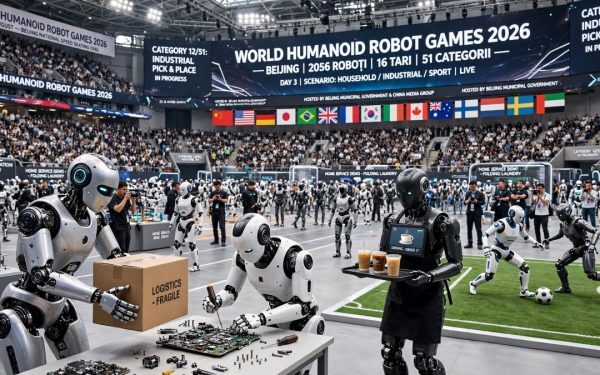 Roboții umanoizi,FAIL la Beijing! Vezi gafele video