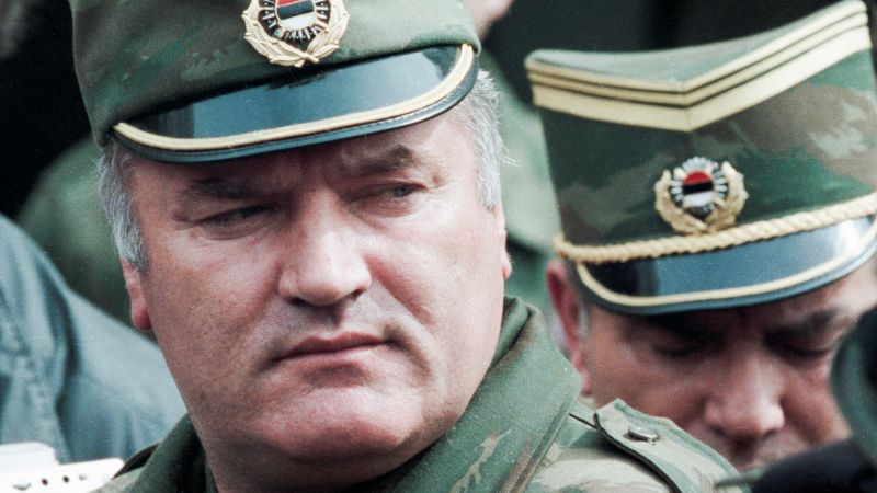 Mori „Măcelarul din Bosnia”, RATKO MLADIĆ, la 84 de ani