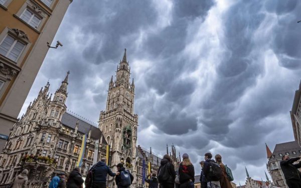 Munchen, val de căldură înainte de furtună