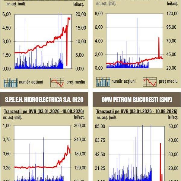 Bursa a încheiat săptămâna în verde, profituri pe linie