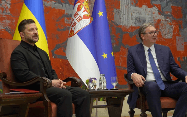 Zelenski în Serbia aliată Rusiei: Întâlnire Istorică cu Vucic