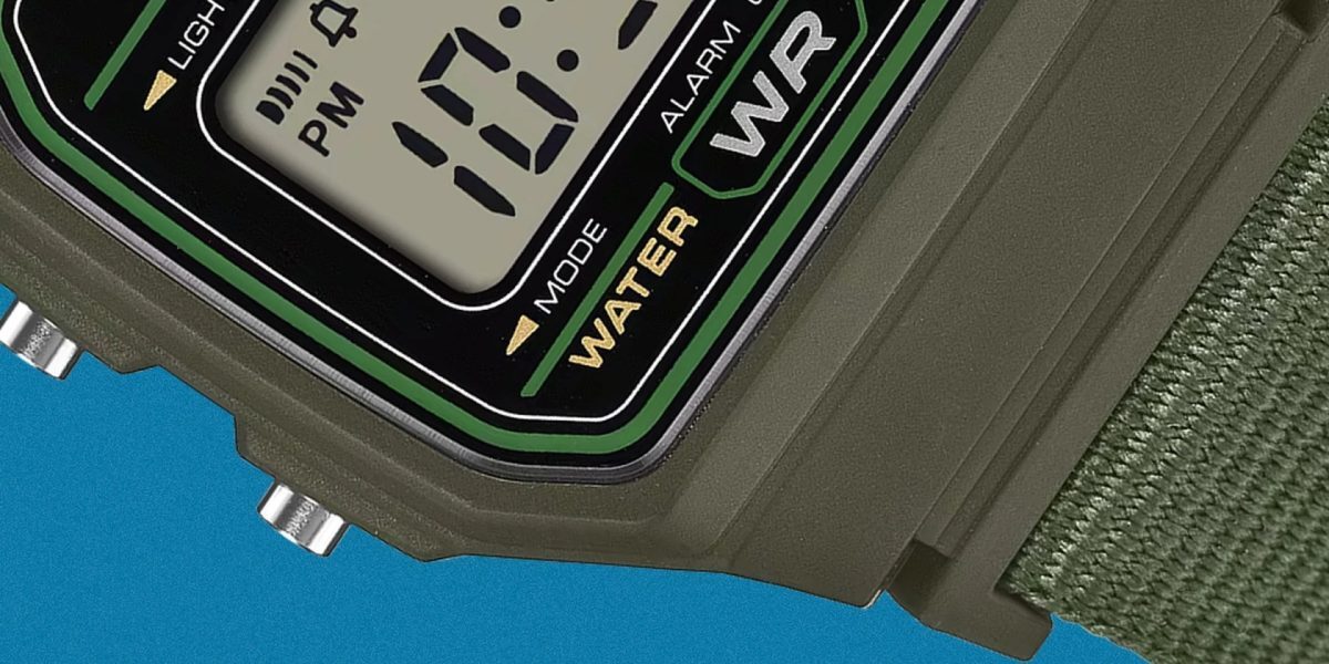Casio F-91W, ceasul de elită pentru drumeții. Preț nou