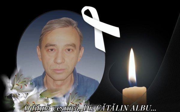 Doctorul CĂTĂLIN ALBU, pierdere pentru Buzău, pleacă dintre noi