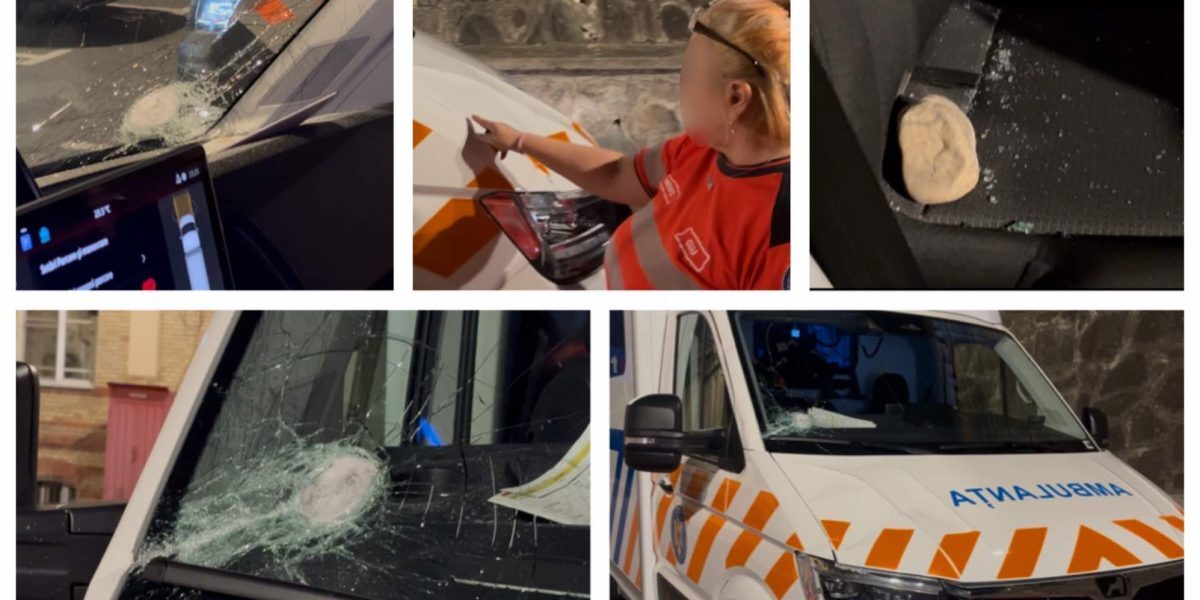 Ambulanță atacată cu topoare, acuze șocante: „Fură copii”