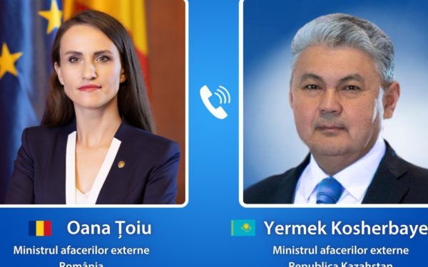 Oana Țoiu, discuții cheie cu Kazahstanul: țițeiul, subiect de interes