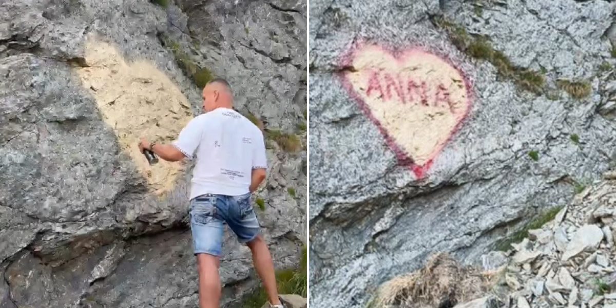 Poliția a prins „artistul” de pe Transfăgărășan