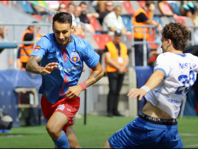 Steaua, ACUZĂ: „Nemeritat!” după eșecul cu Vâlcea