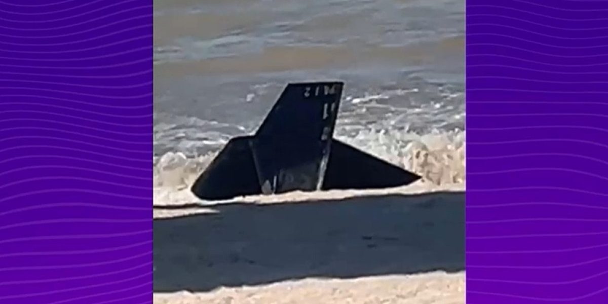 Fragment dronă pe plaja din Saturn, turiștii evacuați