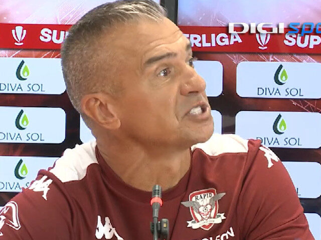 Pancu, furios după UTA – Rapid: „Mamă, puțin respect există”