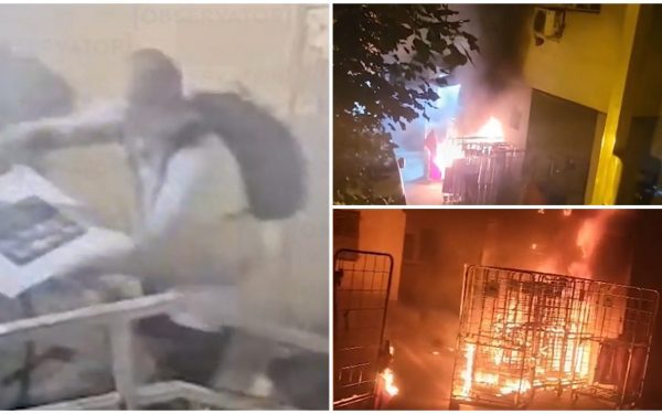 Piroman surprins în acțiune: 3 incendii într-o oră