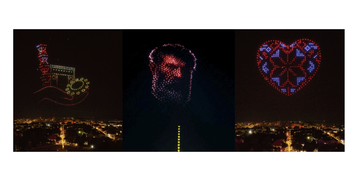 Târgu Jiu: De la 50 la 450 de drone românești în spectacol