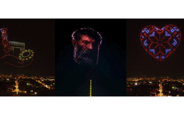 Târgu Jiu: De la 50 la 450 de drone românești în spectacol