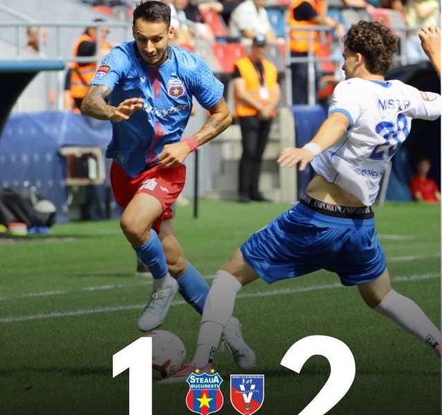 Șoc în Liga a II-a: Steaua, umilită acasă de Râmnicu Vâlcea