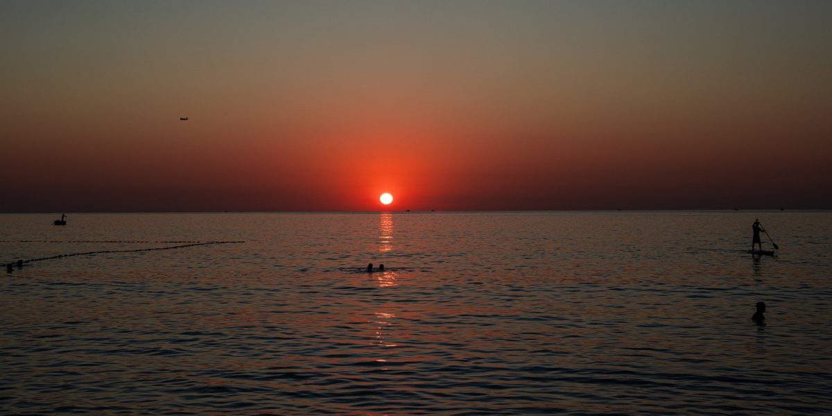 Eclipse de Soare, priveliște de vis din Calabria