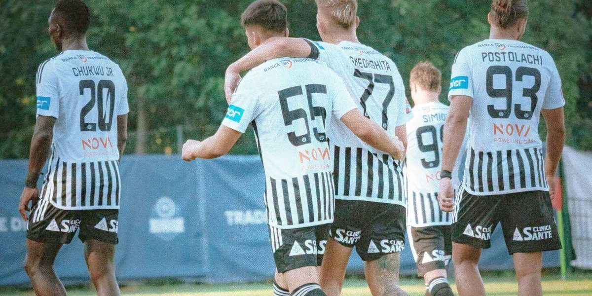 U Cluj a făcut instrucție: 7-1 cu o victimă sigură