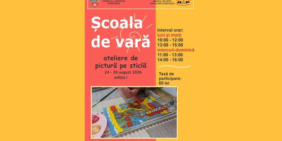 Constanța: Atelier de icoane pe sticlă la Muzeul de Artă
