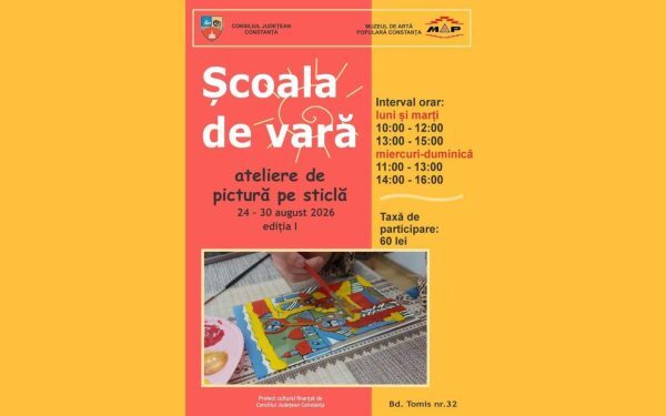 Constanța: Atelier de icoane pe sticlă la Muzeul de Artă