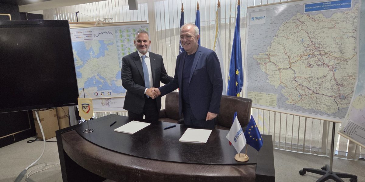 Transgaz ia 300 mil. € de la Banca Transilvania pentru gaz