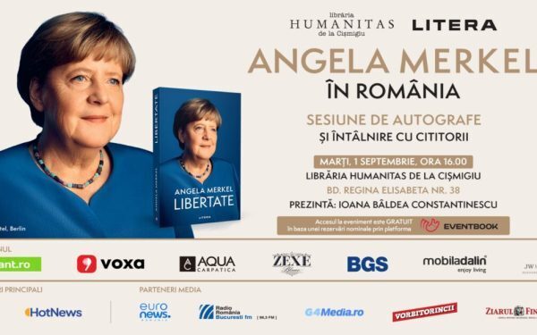 Merkel în România, 1 septembrie 2026: Întâlnire cu publicul
