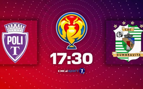 Poli Timișoara vs. Dumbrăvița: Derby de Cupa României, ora 17:30