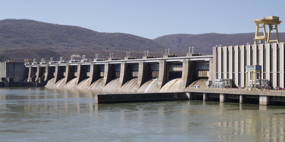 Dunărea, secetă istorică: Producția la Porțile de Fier, la jumătate