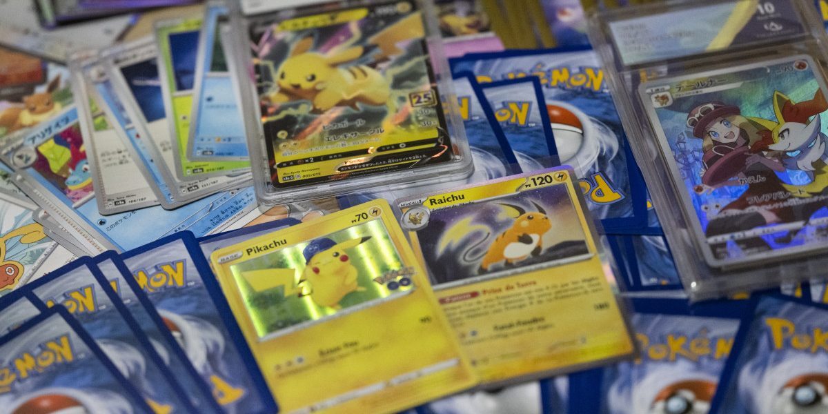 Jaf spectaculos în Franța: sute de cartonașe Pokemon, furate