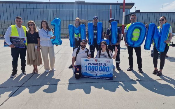 Aeroport nou-nouț din România, la un milion de pasageri