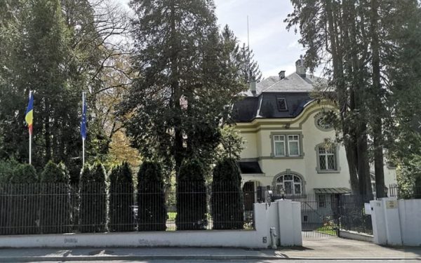 Incendiu lângă Ambasada României din Elveția