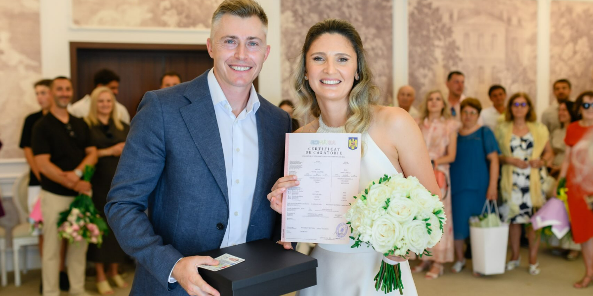 Irina Begu s-a căsătorit cu antrenorul ei, fost jucător