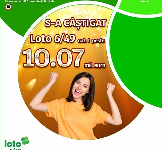 Loto 6/49: Record istoric de peste 52 milioane lei câștigat